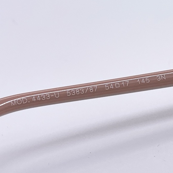 NEW VERSACE VE4433U 538387 CAT EYE WOMEN SUNGLASSES VERSACE MOD 4433-U NUDE - Picture 10 of 12